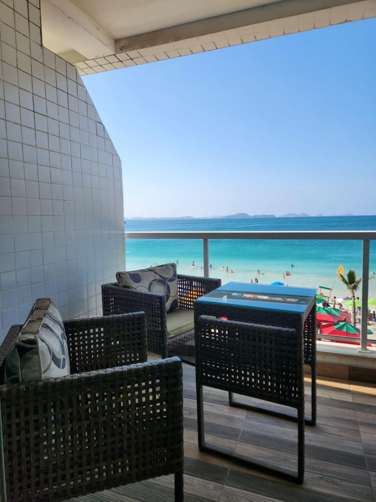 Frente Mar- 3 Quartos- Lazer Com Piscina E Churrasqueira! Arraial do Cabo Eksteriør billede